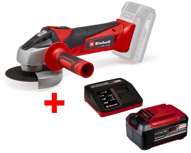 Угловая шлифмашина Einhell TC-AG 18/115 Li - Solo (4431130) Угловая шлифмашина Einhell TC-AG 18/115 Li - Solo (4431130)