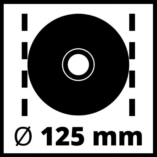 Кутова шліфмашина Einhell TE-AG 125/750 (4430880)