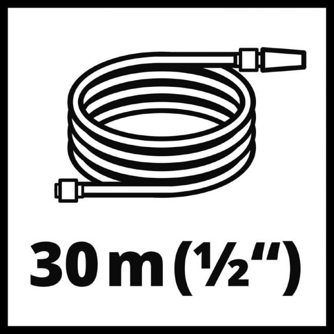 Акумуляторна котушка  зі шлангом 30 м 12,5 мм (1/2 дюйма) Einhell GE-HR 18/30 Li - Solo (4173770)