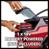 Аккумуляторная катушка со шлангом 30 м 12,5 мм (1/2 дюйма) Einhell GE-HR 18/30 Li - Solo (4173770)