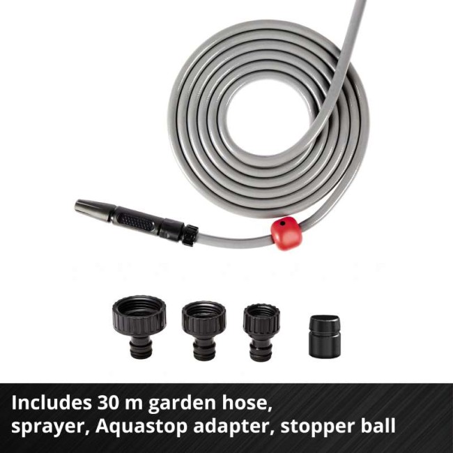 Акумуляторна котушка  зі шлангом 30 м 12,5 мм (1/2 дюйма) Einhell GE-HR 18/30 Li - Solo (4173770)