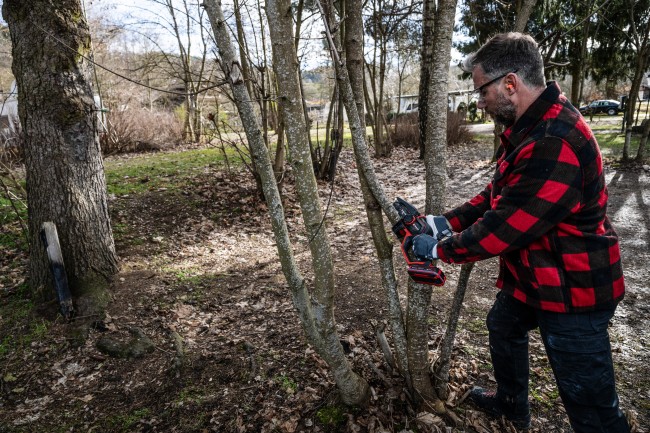 Пила обрізна ланцюгова акумуляторна безщіткова Einhell Professional GP-PS 18/20 Li BL-Solo (4600080) Пила обрізна ланцюгова акумуляторна безщіткова Einhell Professional GP-PS 18/20 Li BL-Solo (4600080)