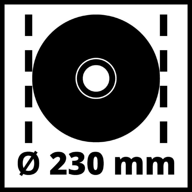 Кутова шліфмашина Einhell TE-AG 230 (4430870) Кутова шліфмашина Einhell TE-AG 230 (4430870)