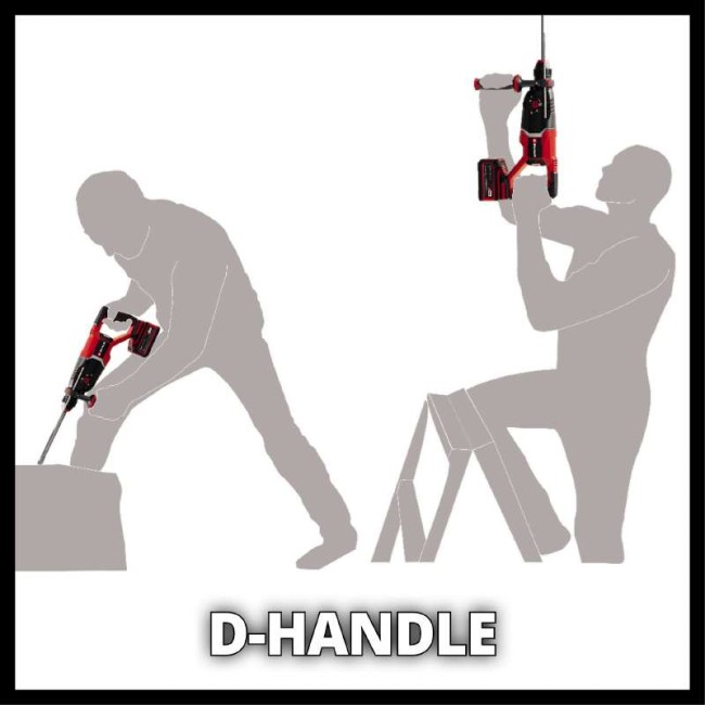 Перфоратор акумуляторний безщітковий Einhell TP-HD 18/26 D Li BL - Solo (4514270) Перфоратор акумуляторний безщітковий Einhell TP-HD 18/26 D Li BL - Solo (4514270)