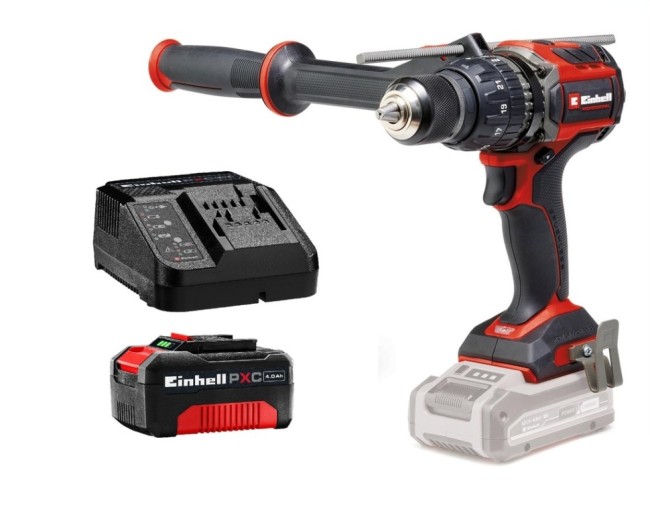 Набор ударный бесщеточный аккумуляторный шуруповерт Einhell TP-CD 18/120 Li-i BL + Starter-Kit 4.0 Аг (4514310K)