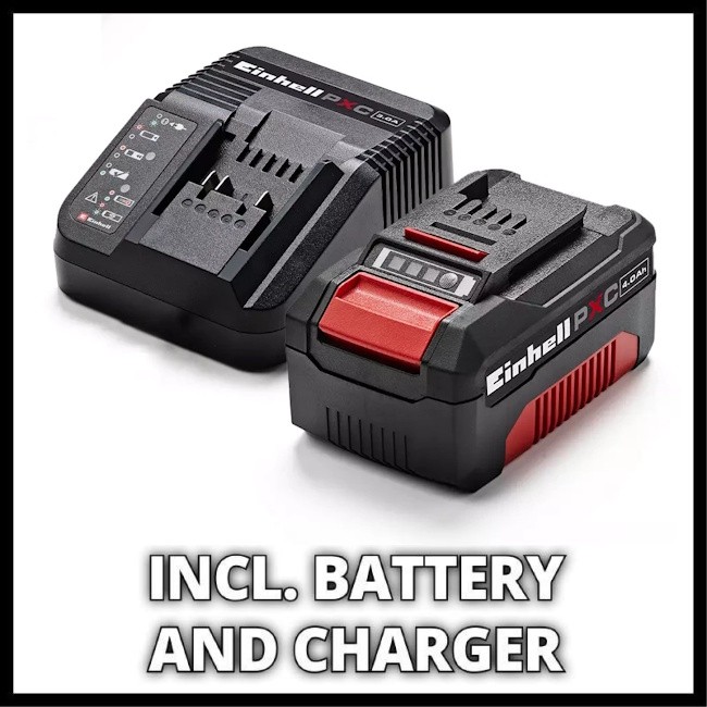 Набор ударный бесщеточный аккумуляторный шуруповерт Einhell TP-CD 18/120 Li-i BL + Starter-Kit 4.0 Аг (4514310K)