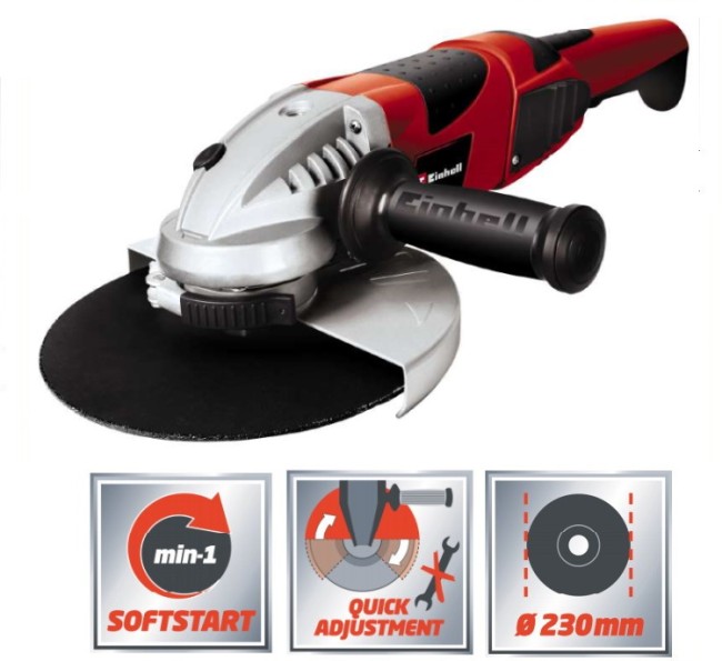 Угловая шлифмашина Einhell TE-AG 230/2000 (4430840) Угловая шлифмашина Einhell TE-AG 230/2000 (4430840)