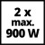 18V 2x4,0Ah Twincharger Kit Einhell Power-X-Change (4512112)