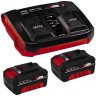 18V 2x4,0Ah Twincharger Kit Einhell Power-X-Change (4512112)