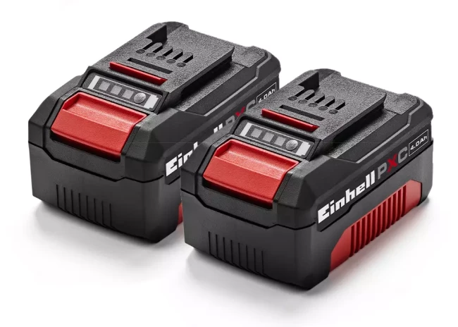 18V 2x4,0Ah Twincharger Kit Einhell Power-X-Change (4512112)