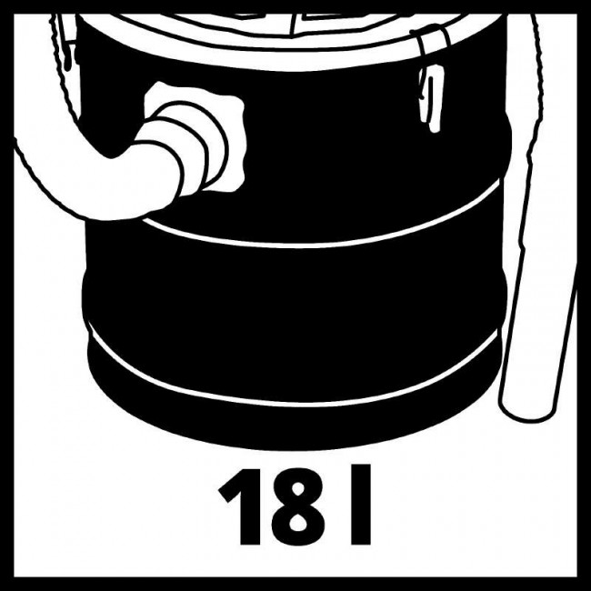 Пылесос для сбора золы Einhell TC-AV 1718 DW Пылесос для сбора золы Einhell TC-AV 1718 DW