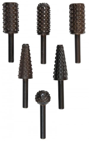 Набор профессиональных рашпилей 6 шт. kwb (495500) Набор профессиональных рашпилей 6 шт. kwb (495500)