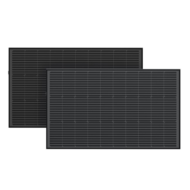 Набор солнечных панелей EcoFlow 2*100 Solar Panel. Набор солнечных панелей EcoFlow 2*100 Solar Panel.