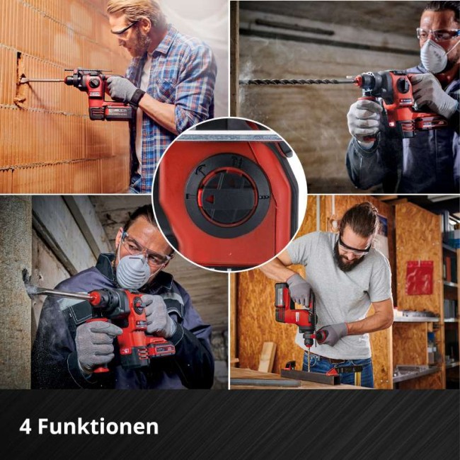 Набір перфоратор Einhell HEROCCO 18/20 + Starter Kit 18V 4,0 Ah (4513900,4512042)