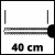 Кусторез аккумуляторный Einhell GE-HH 18/45 Li T-Solo (3410866)