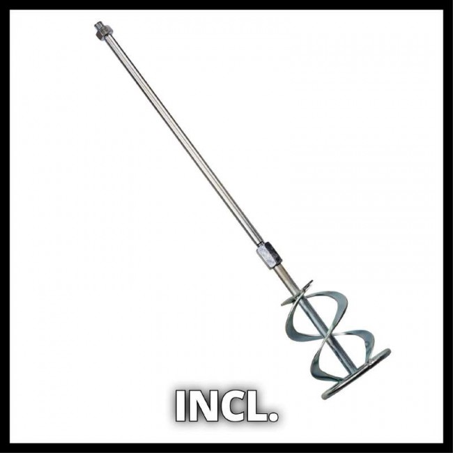 Міксер-мішалка акумуляторний безщітковий Einhell TP-MX 18-2 Li BL - Solo (4258770) Міксер-мішалка акумуляторний безщітковий Einhell TP-MX 18-2 Li BL - Solo (4258770)