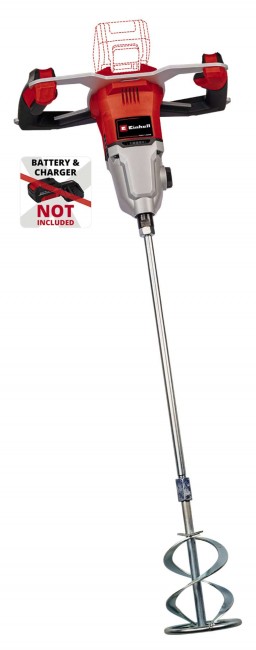 Міксер-мішалка акумуляторний безщітковий Einhell TP-MX 18-2 Li BL - Solo (4258770) Міксер-мішалка акумуляторний безщітковий Einhell TP-MX 18-2 Li BL - Solo (4258770)