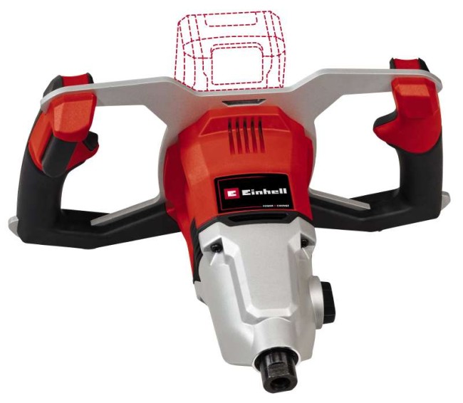 Міксер-мішалка акумуляторний безщітковий Einhell TP-MX 18-2 Li BL - Solo (4258770) Міксер-мішалка акумуляторний безщітковий Einhell TP-MX 18-2 Li BL - Solo (4258770)