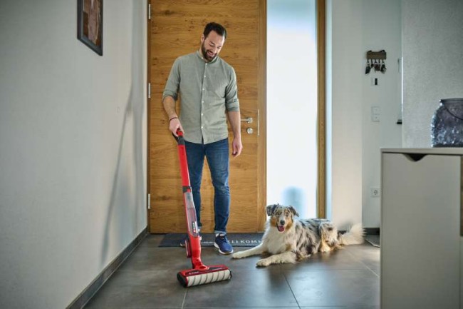 Акция! Набор Швабра аккумуляторная Einhell CLEANEXXO + зарядное устройство и аккумулятор 18V 2,5 Ah (3437110, 4512097)