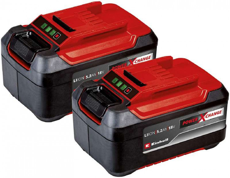 Аккумулятор Einhell Power-X-Change Twinpack 2x 18V 5,2 Ah