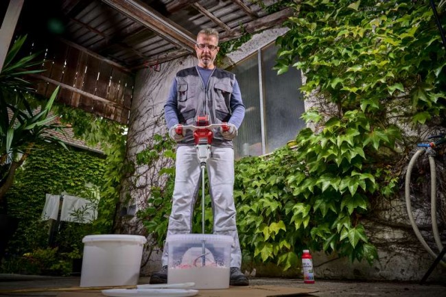 Акція набір міксер-мішалка акумуляторний безщітковий Einhell TP-MX 18-2 Li BL - Solo + зарядний пристрій X-Fastcharger 4 A і акумулятор 18V 5,2 Ah (4258770,4512114)