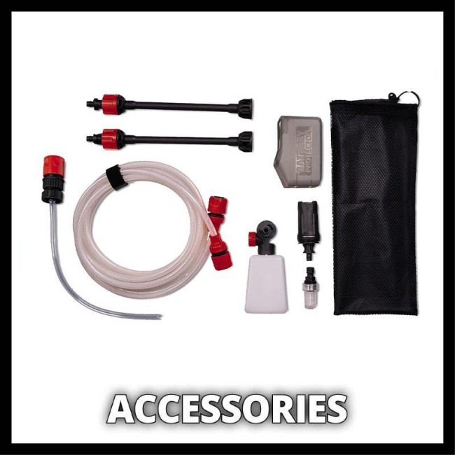 Набір Мийка високого тиску акумуляторна Einhell HYPRESSO 18/24-1 Kit 2.5 Ah (4140135K)