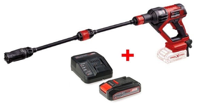 Набір Мийка високого тиску акумуляторна Einhell HYPRESSO 18/24-1 Kit 2.5 Ah (4140135K)