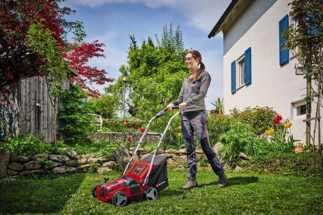 Набір скарифікатор акумуляторний безщітковий Einhell GE-SA 36/35 Li-Solo + 2 зарядні пристрої і 2 акумулятора 18V 4,0 Ah (3420685,4512042-2шт.)