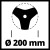 Нож для триммер-косы Einhell Agillo 200 мм (3405083)