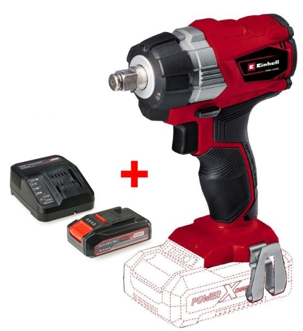 Ударний гайковерт безщітковий Einhell TP-CW 18Li BL - Solo (4510040) Ударний гайковерт безщітковий Einhell TP-CW 18Li BL - Solo (4510040)