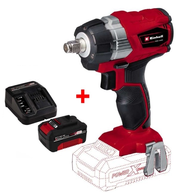 Ударний гайковерт безщітковий Einhell TP-CW 18Li BL - Solo (4510040) Ударний гайковерт безщітковий Einhell TP-CW 18Li BL - Solo (4510040)