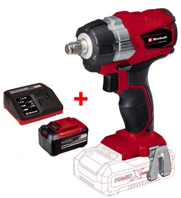 Ударний гайковерт безщітковий Einhell TP-CW 18Li BL - Solo (4510040) Ударний гайковерт безщітковий Einhell TP-CW 18Li BL - Solo (4510040)