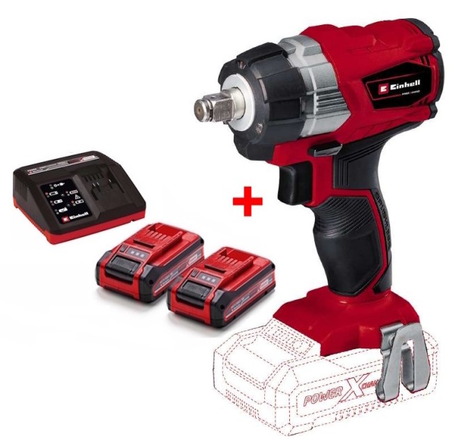 Ударний гайковерт безщітковий Einhell TP-CW 18Li BL - Solo (4510040) Ударний гайковерт безщітковий Einhell TP-CW 18Li BL - Solo (4510040)