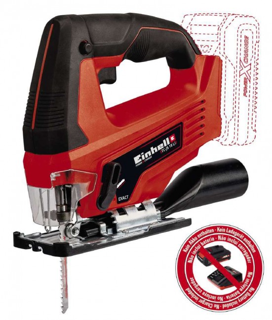 Лобзик акумуляторний Einhell TC-JS 18 Li - Solo (4321209) Лобзик акумуляторний Einhell TC-JS 18 Li - Solo (4321209)