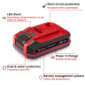 Акумулятор Einhell PXC PLUS 18V 4,0 Ah SEALED (4511627)