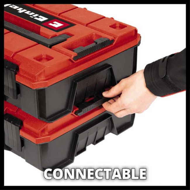 Пластиковий кейс Einhell E-Case S-F вкл. роздільники (4540020)