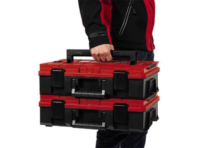 Пластиковый кейс Einhell E-Case S-F вкл. разделители (4540020) Пластиковый кейс Einhell E-Case S-F вкл. разделители (4540020)