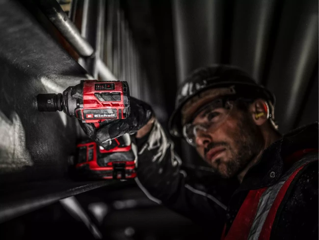 Ударний гайковерт акумуляторний безщітковий Einhell Professional TP-CW 18/350-C Li BL - Solo (4510055)