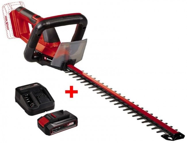 Набор кусторез аккумуляторный Einhell GC-CH 18/50 Li-Solo + зарядное устройство и аккумулятор 18V 2,5 Ah (3410945, 4512097)