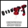 Акция! Набор Краскопульт аккумуляторный Einhell TE-SY 18/90 Li-Solo + зарядное устройство и аккумулятор 18V 4,0 Ah (4260040,4512042)