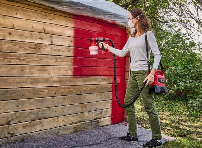 Набор Краскопульт аккумуляторный Einhell TE-SY 18/90 Li-Solo + зарядное устройство и аккумулятор 18V 4,0 Ah (4260040,4512042) Набор Краскопульт аккумуляторный Einhell TE-SY 18/90 Li-Solo + зарядное устройство и аккумулятор 18V 4,0 Ah (4260040,4512042)