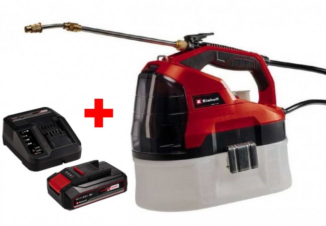 Акция! Набор аккумуляторный опрыскиватель Einhell GE-WS 18/35 Li-Solo + зарядное устройство и аккумулятор 18V 2,5 Ah