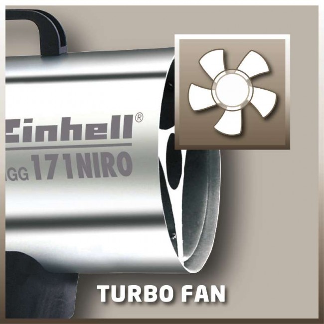 Обігрівач газовий Einhell HGG 171 Niro (2330435) Обігрівач газовий Einhell HGG 171 Niro (2330435)
