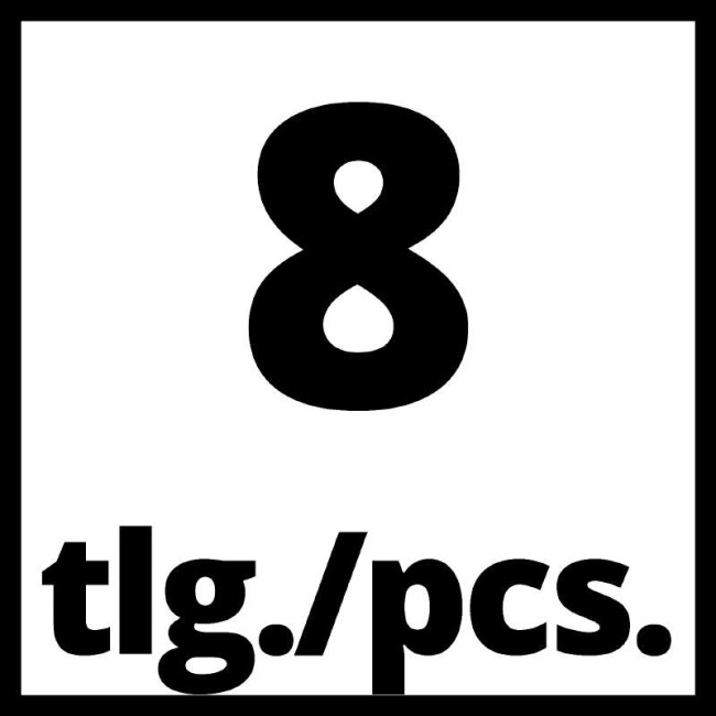 Набір насадок до пневмоінструментів Einhell, 8 шт (4139695)