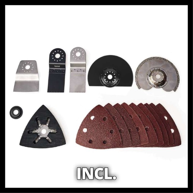 Багатофункціональний інструмент акумуляторний безщітковий Einhell TP-MG 18 Li BL - Solo (4465190) Багатофункціональний інструмент акумуляторний безщітковий Einhell TP-MG 18 Li BL - Solo (4465190)