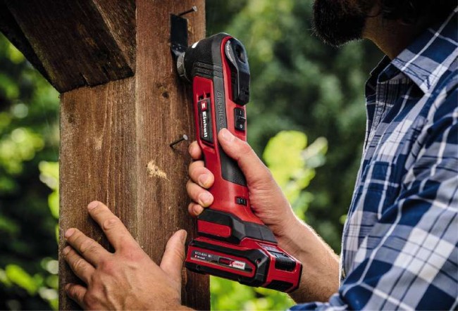 Багатофункціональний інструмент акумуляторний безщітковий Einhell TP-MG 18 Li BL - Solo (4465190) Багатофункціональний інструмент акумуляторний безщітковий Einhell TP-MG 18 Li BL - Solo (4465190)