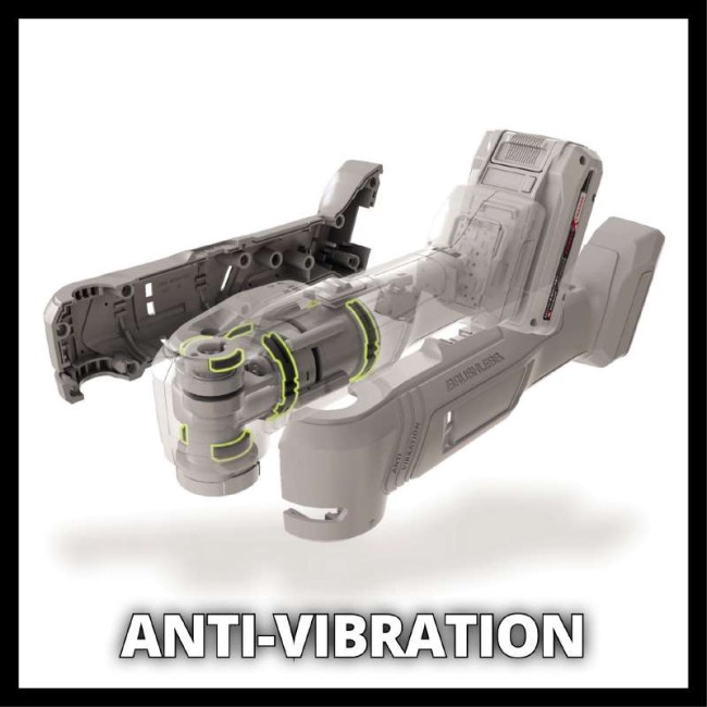 Багатофункціональний інструмент акумуляторний безщітковий Einhell TP-MG 18 Li BL - Solo (4465190) Багатофункціональний інструмент акумуляторний безщітковий Einhell TP-MG 18 Li BL - Solo (4465190)