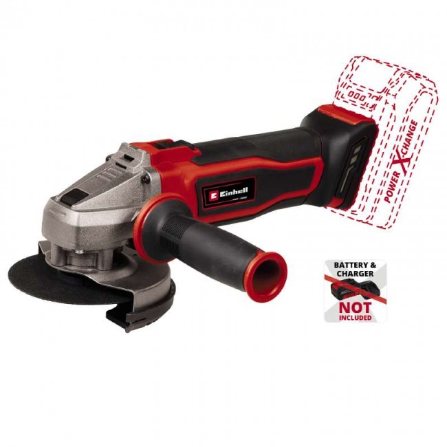 Угловая аккумуляторная шлифмашина Einhell TE-AG 18/115 Q Li Solo (4431165) Угловая аккумуляторная шлифмашина Einhell TE-AG 18/115 Q Li Solo (4431165)