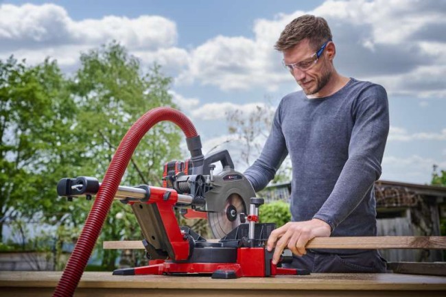 Пила торцювальна акумуляторна з протяжкою Einhell TE-SM 36/10 L Li - Solo (4300885)