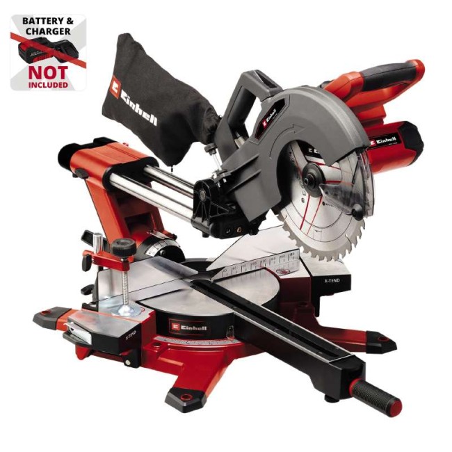 Пила торцювальна акумуляторна з протяжкою Einhell TE-SM 36/10 L Li - Solo (4300885)